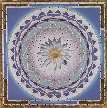 White Lotus Mandala
