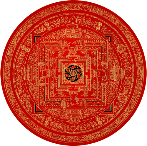Red Temple Round