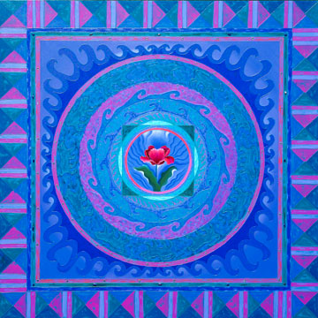 Heart Flower Mandala