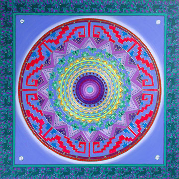 Indian Flower Mandala