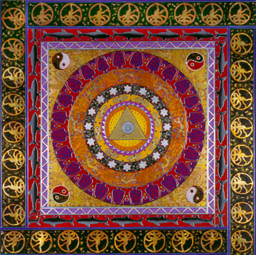 Kali&#39;s Dance Mandala
