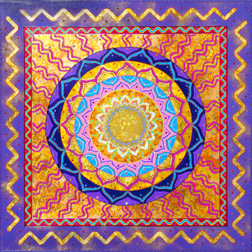 Purple Mandala