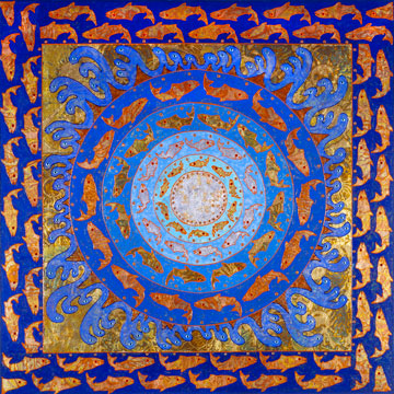 Salmon Mandala