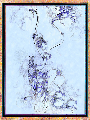 Black and White Dancer