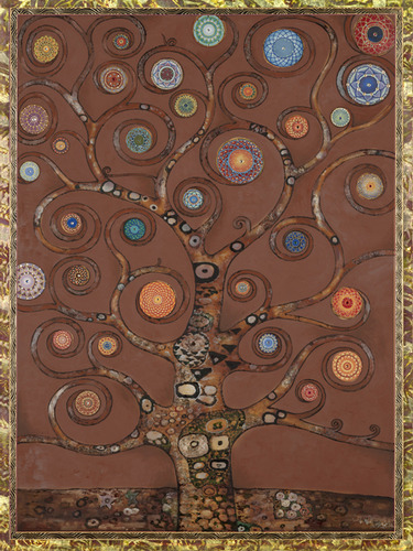 Mandala Tree Brown