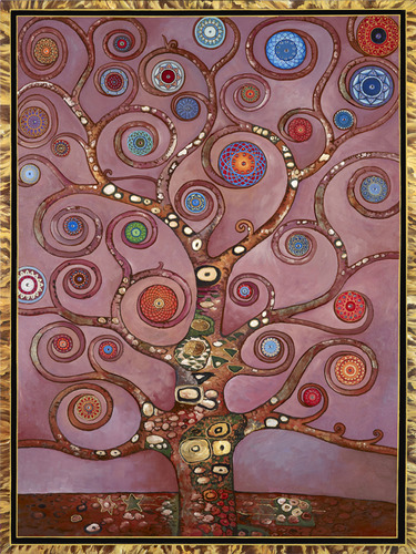 Mandala Tree Purple
