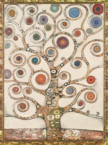 Mandala Tree White