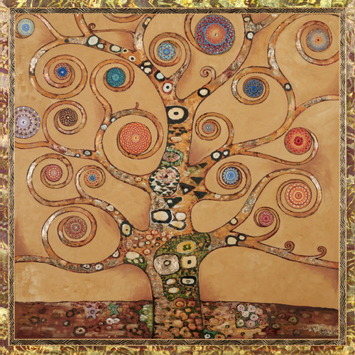 Mandala Tree Square