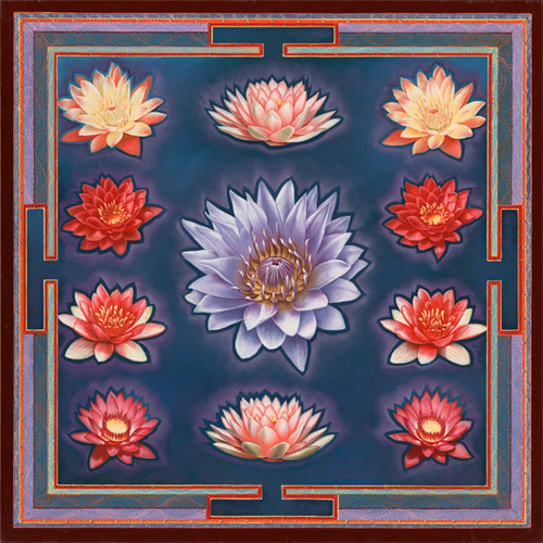 Lotus in Purple