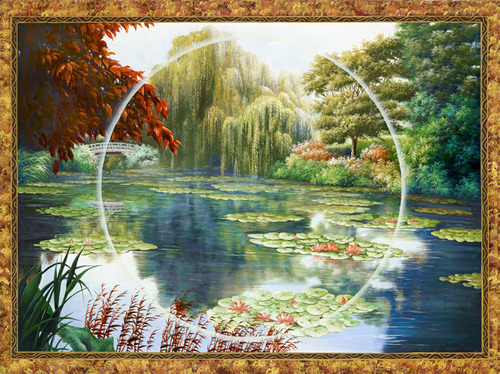 Monet&#39;s Pond Circle
