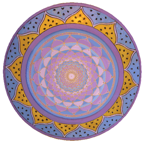 Blue/Purple w/Frame Chakra