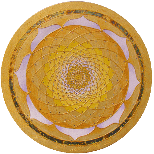 Chakra Wheel Yellow
