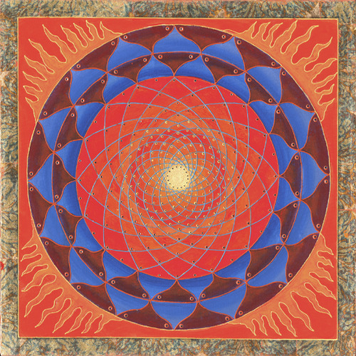 Chakra Wheel Square