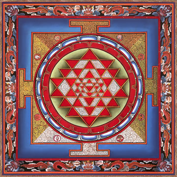 Sri Yantra Protectors Square
