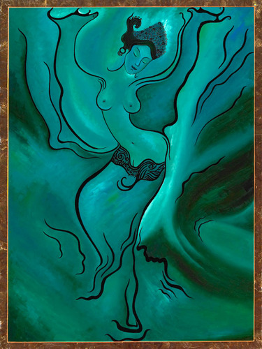 Water Flowing Dancer