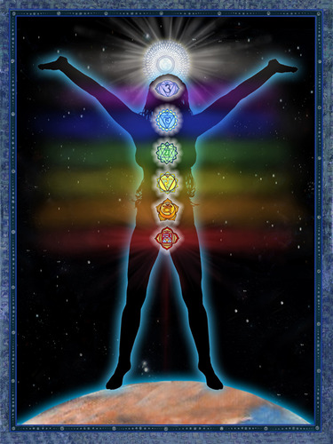 Standing Chakrawoman