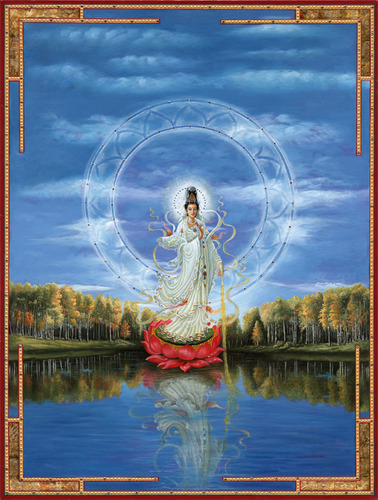 Buddha Blue Meditation