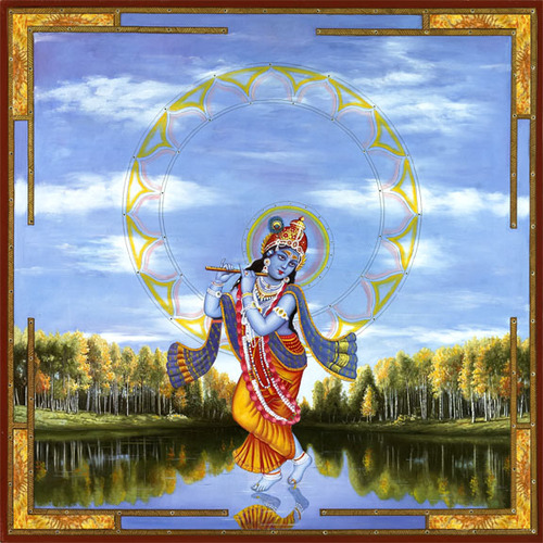 Krishna Walks on Water