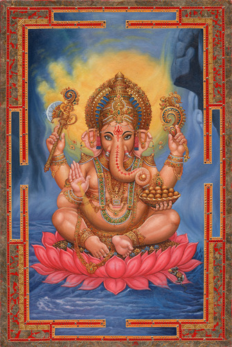 Ganesha Pink Lotus