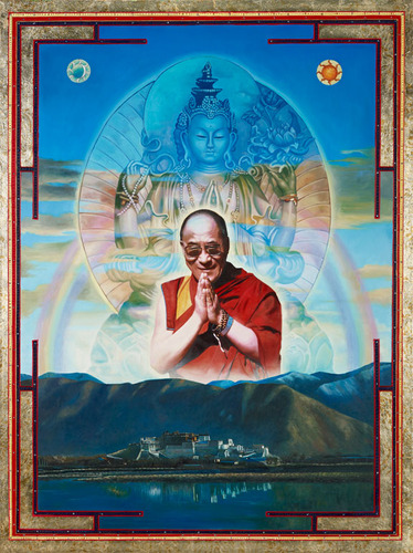 Dalai Lama Chenrezig