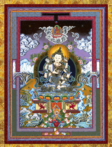 Vajrasattva Ecstatic Lovers