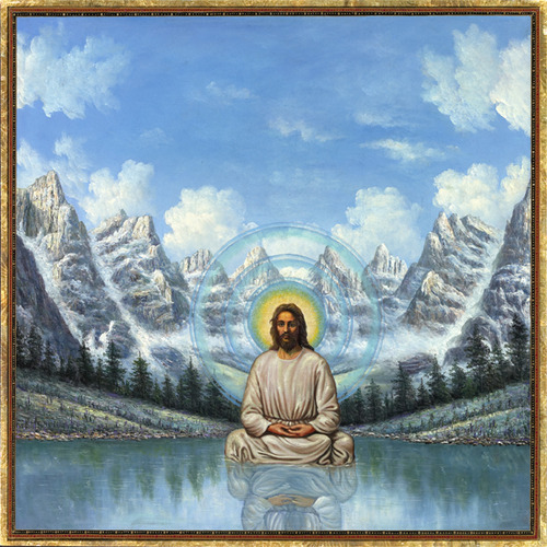 Christ Meditating on Water