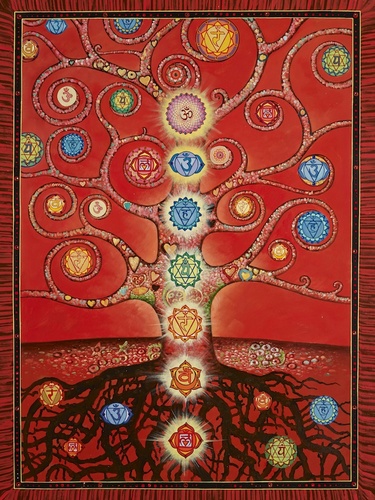 Chakra Tree Red