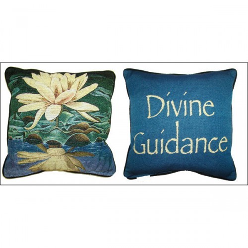 Yellow Lotus Devine Pillow