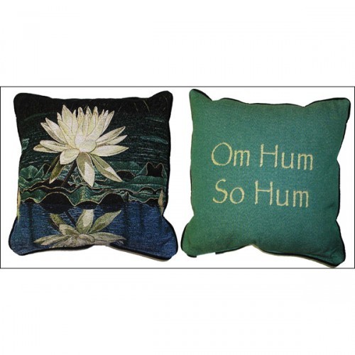 Lotus Om Hum Pillow