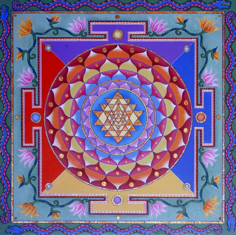 Sri Yantra Square