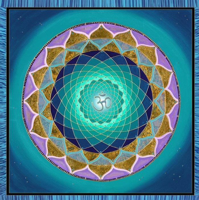 Blue Heaven Turquoise Mandala