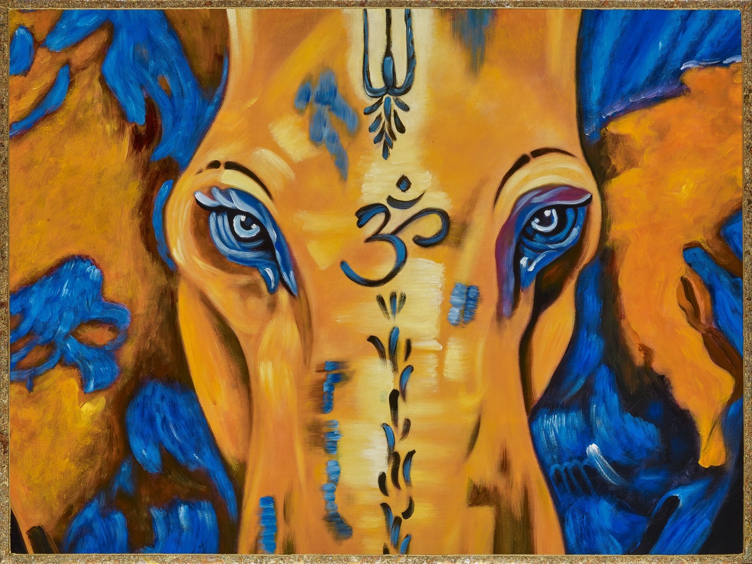 Modern Ganesh Gold