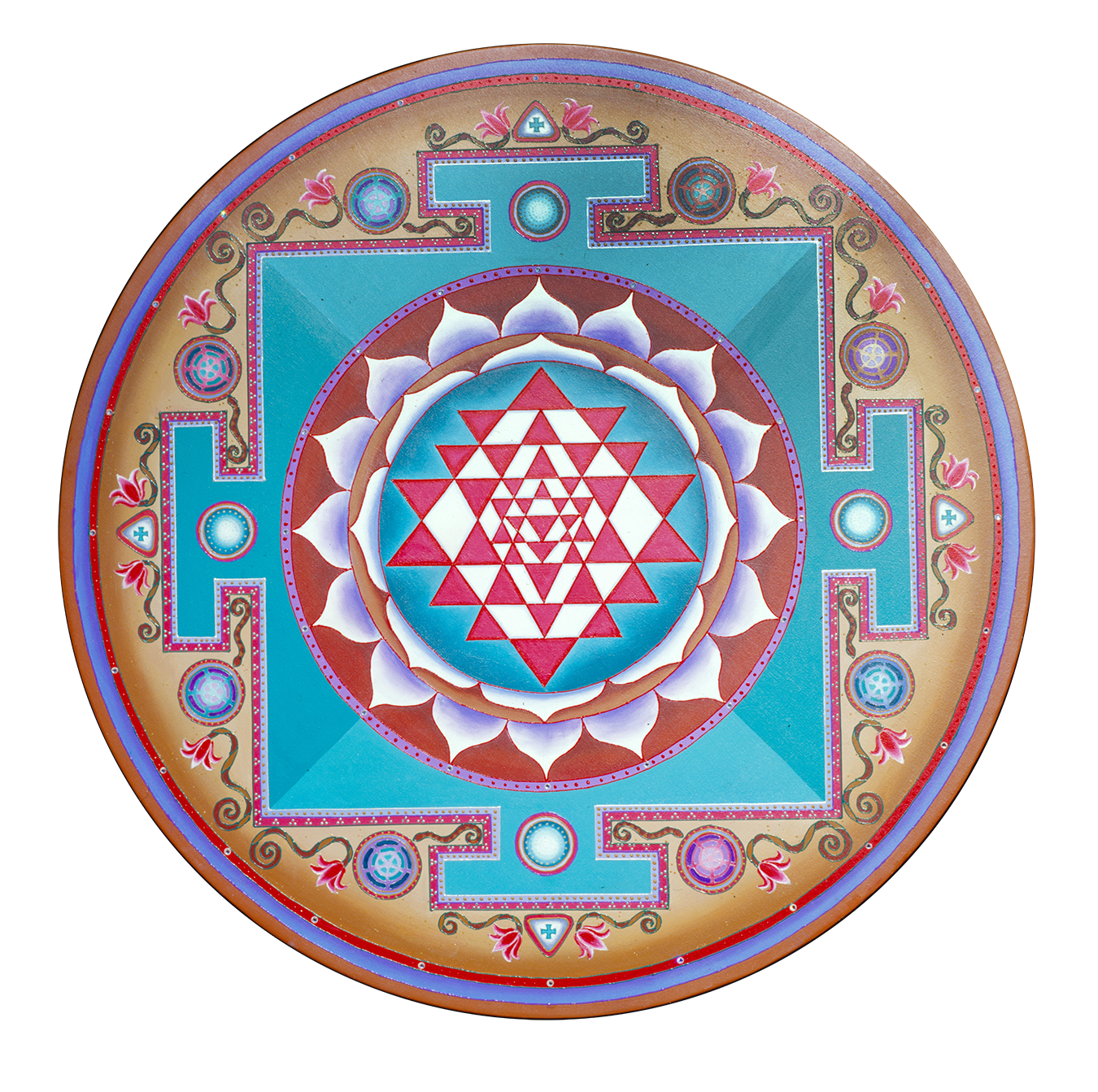 Sri Yantra Round
