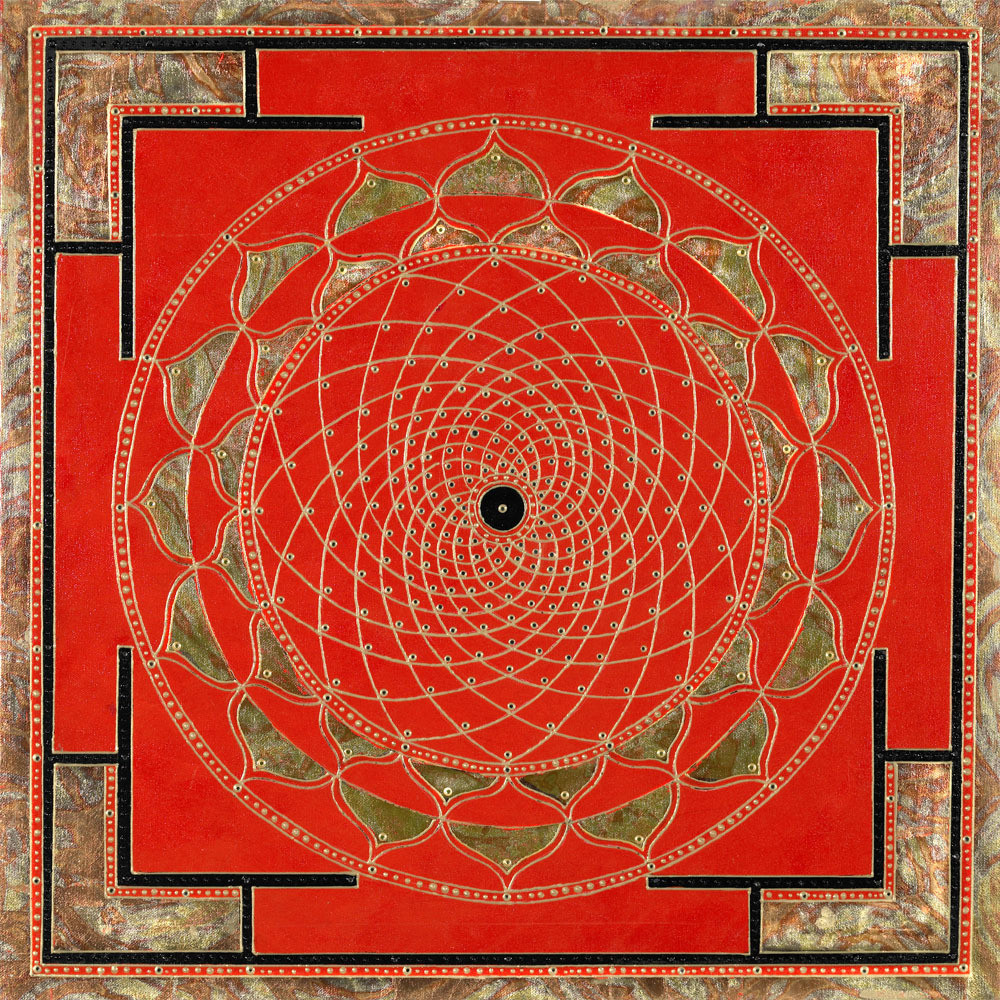 Oange Magic Mandala