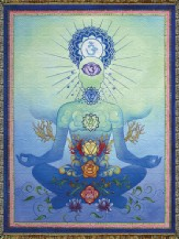 Chakraman Blue Throw