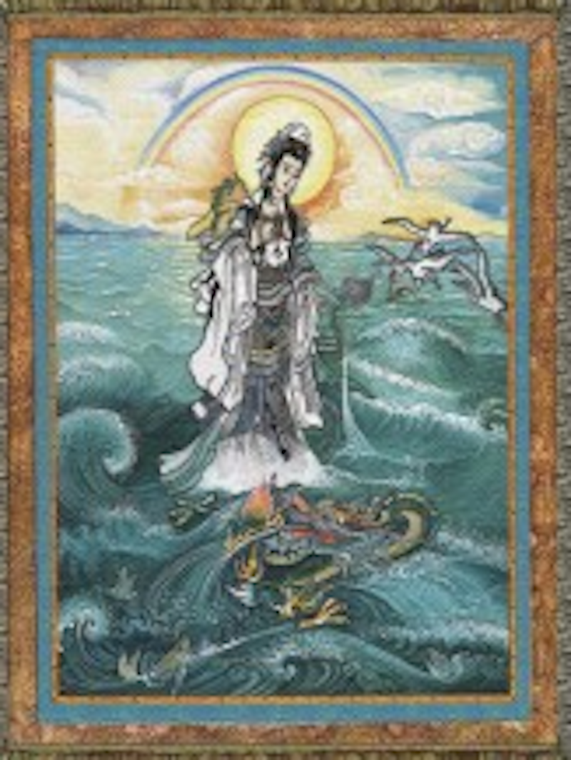 Quan Yin Beauty Throw