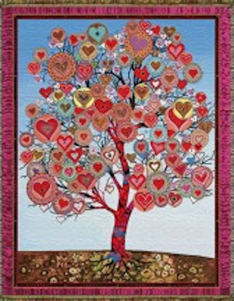 Tree of Lovers Throw
