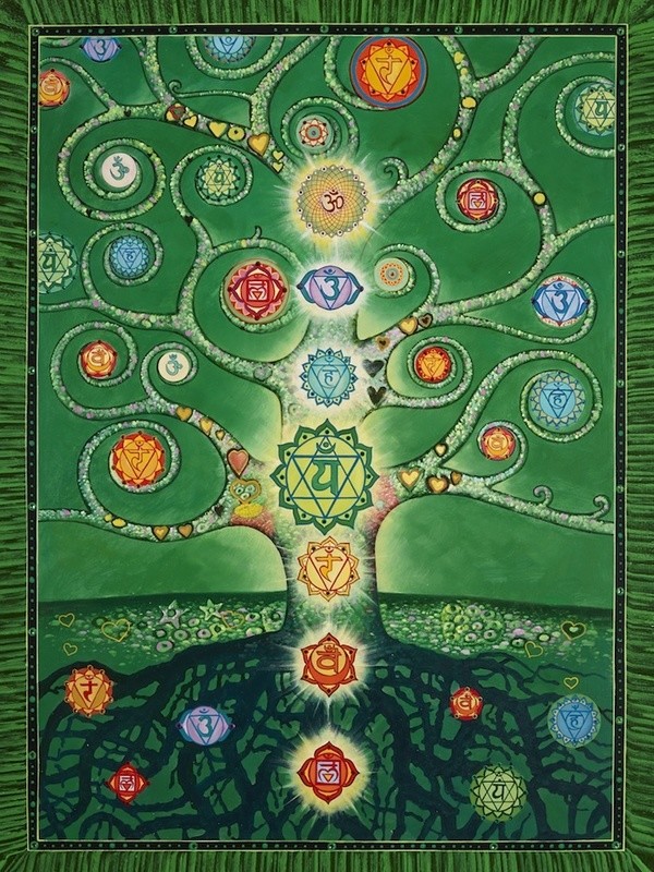 Chakra Tree Green