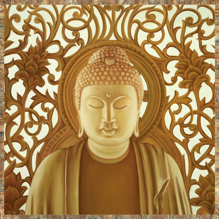 Buddha Meditation Gold