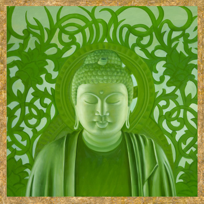 Buddha's Meditation Green