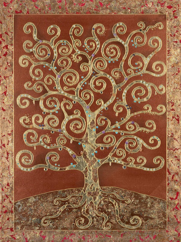 Copper Gem Tree