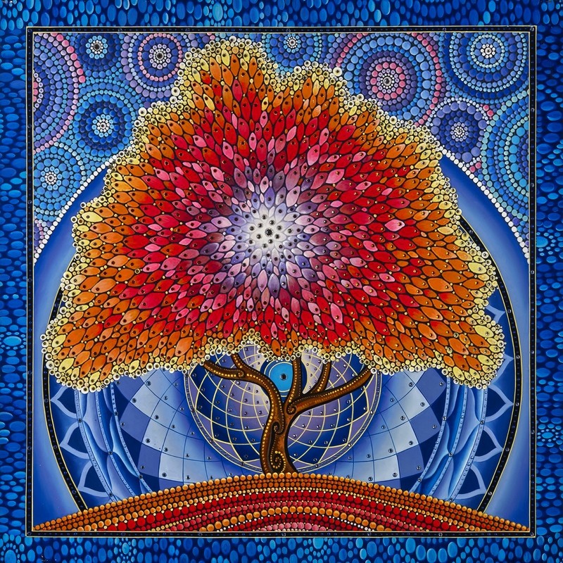 Crystal Tree of Life