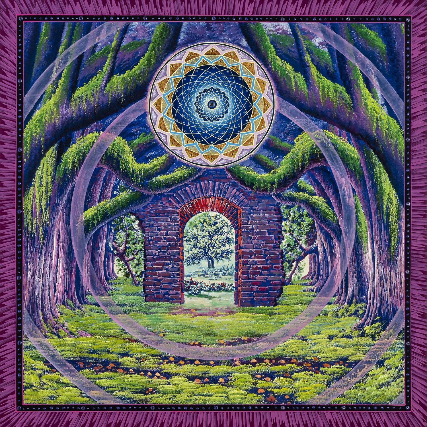 Final Door  Square Purple