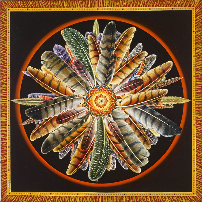 Hawk Feather Mandala