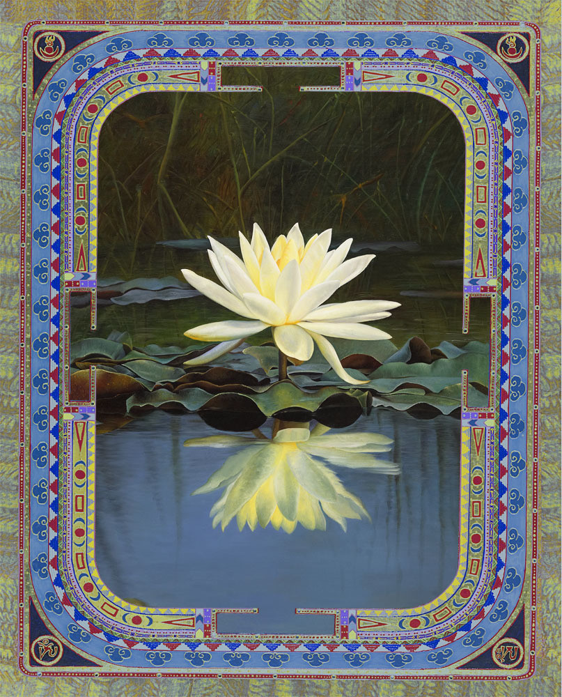 Lotus Reflection New Border