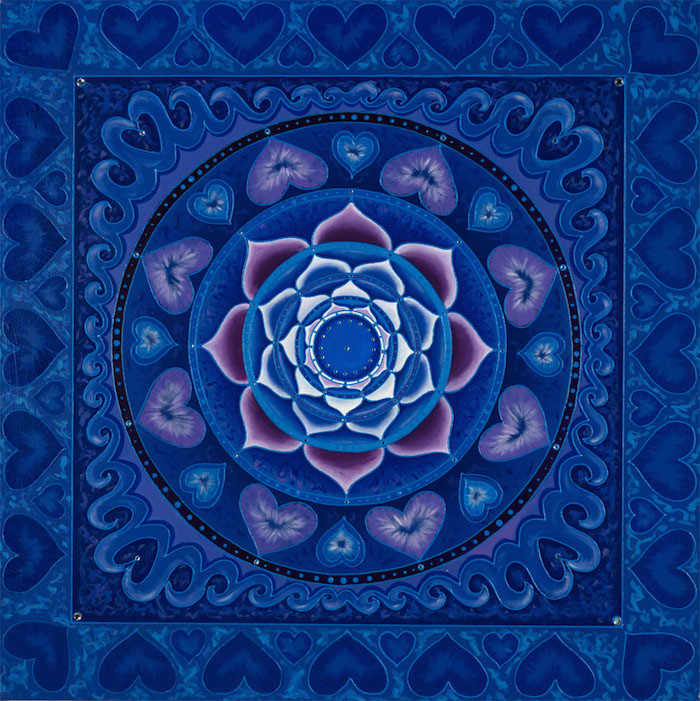 Love Mandala Blue