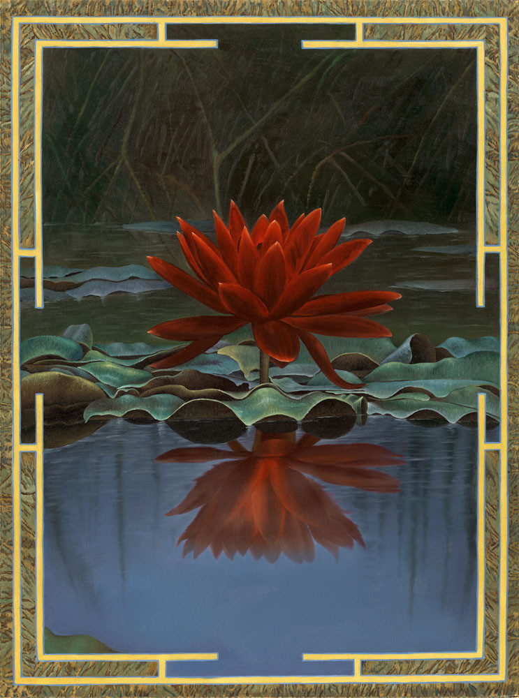 Maroon Lotus