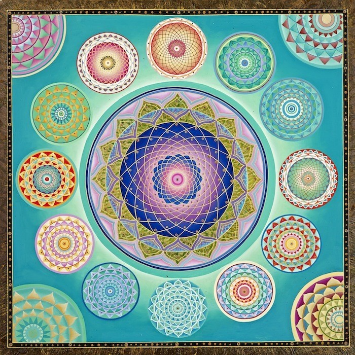 Mandala World Turquoise