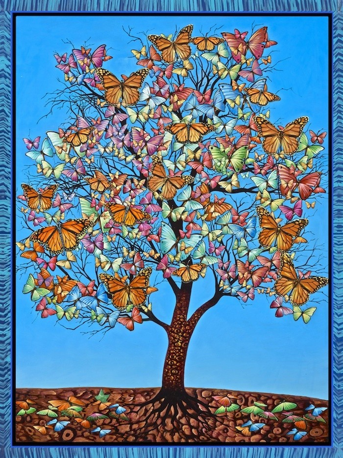 Monarch Butterfly Tree