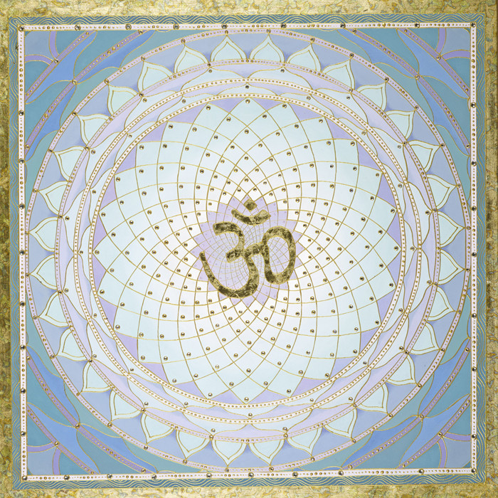 New Crown Chakra Om